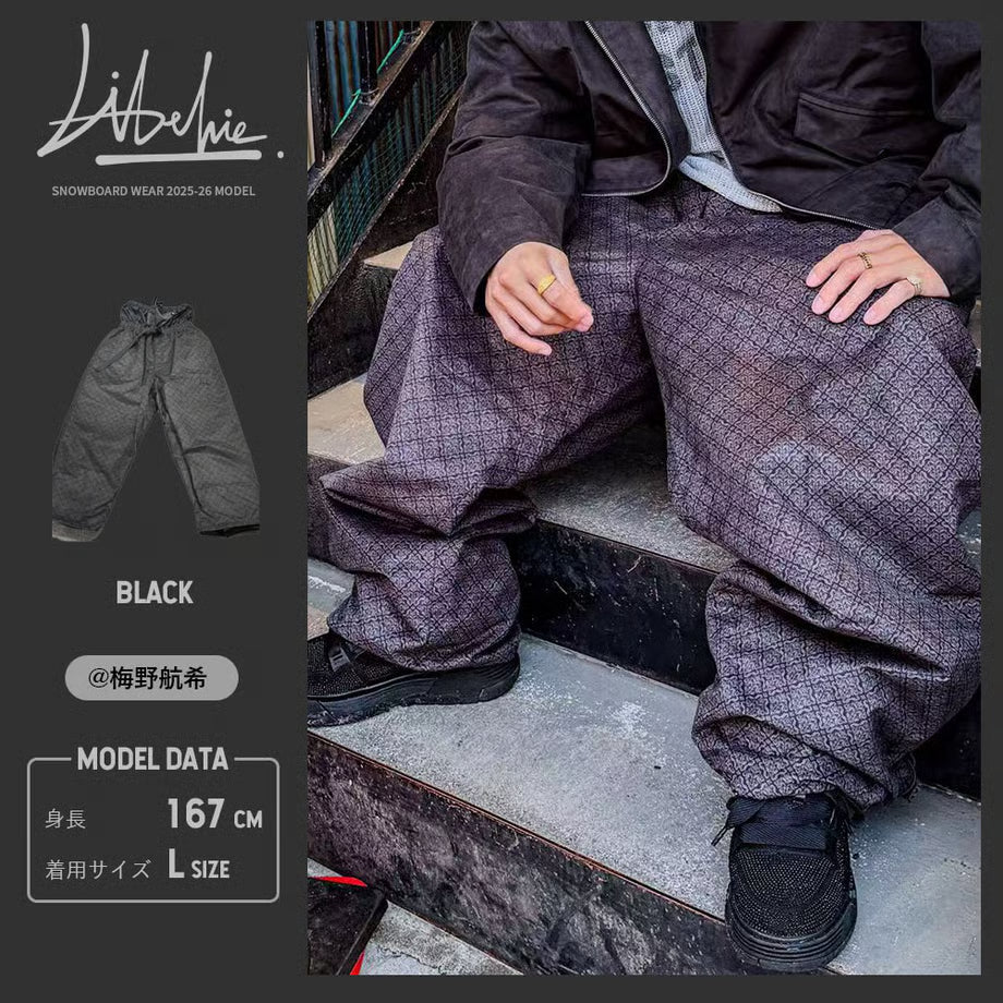 20％FF 25-26 Libelice ダマスクパンツ
