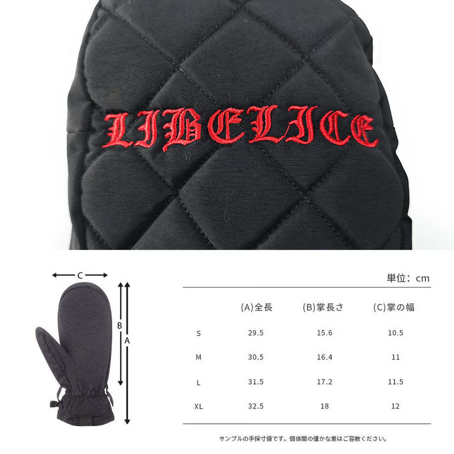 20％FF 25-26 Libelice スノーミトン