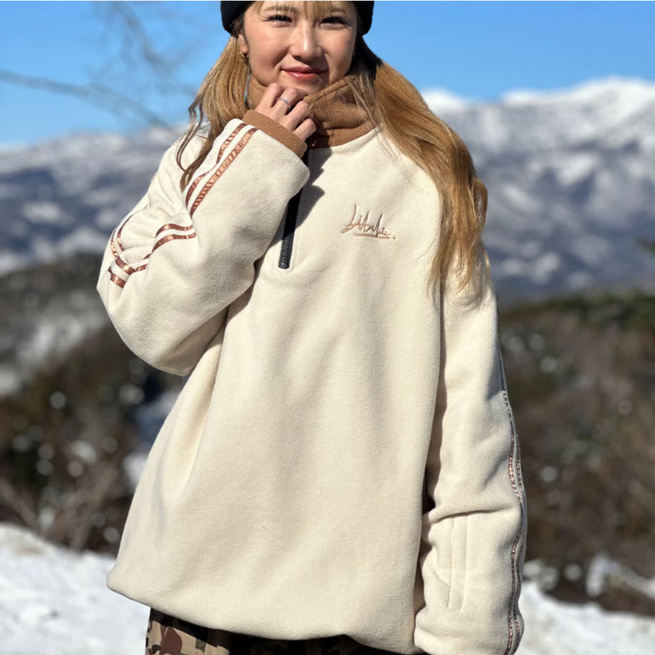 30％OFF 24-25【Libelice】フリース　プルオーバー